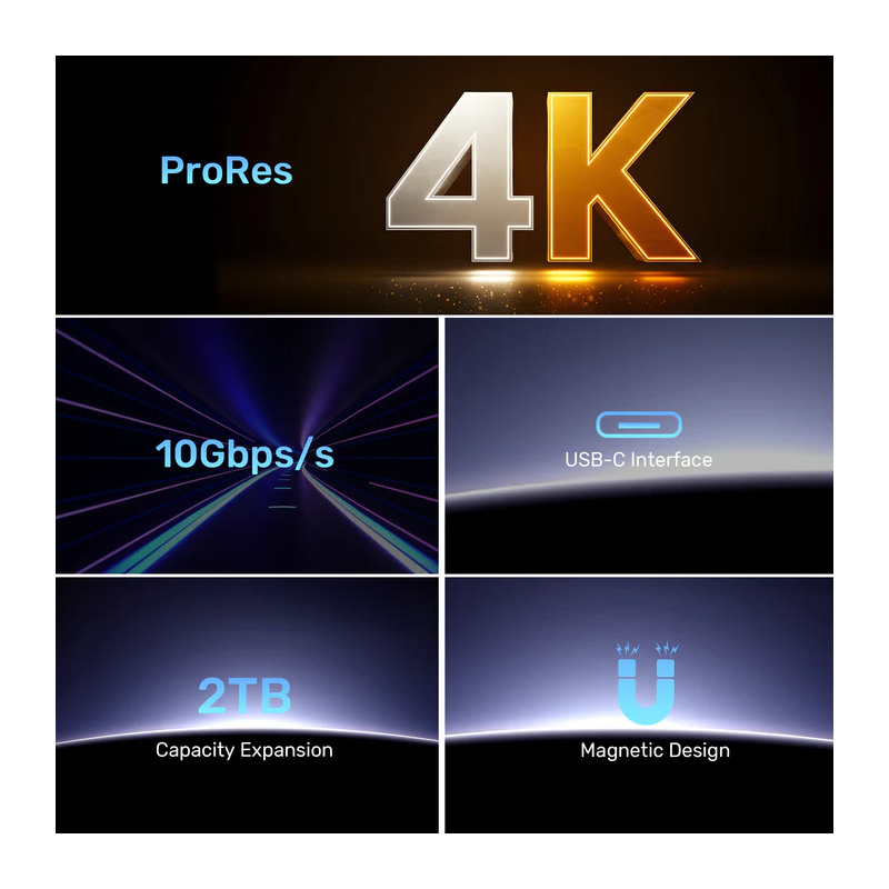 Unitek USB-C NVME PCIe M2 2230 Magnetic SSD Enclosure - S1244A - 10Gbps PD100W — Buy in Cyprus with Fast Delivery