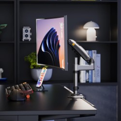 NBMounts H100 Single Arm Gas Desktop Monitor Mount (upgraded version) — Buy in Cyprus with Fast Delivery