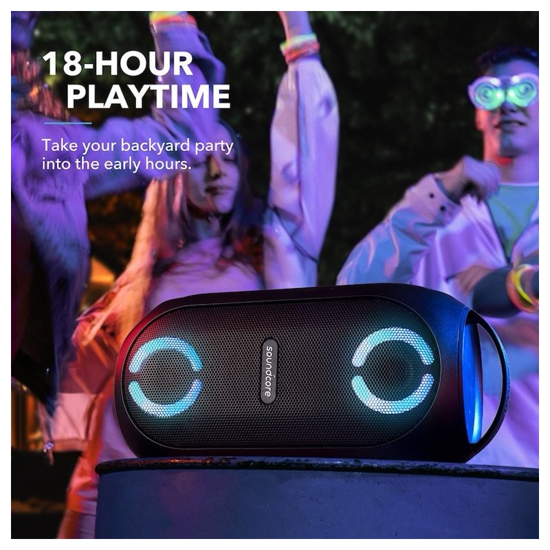 Anker Soundcore Rave PartyCast IPX7 Portable BT Speaker - IPX7 — Buy in Cyprus with Fast Delivery