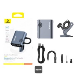 Baseus VA Motorcycle Bicycle Scooter Primetrip Series Air Inflator - Air Inflator — Buy in Cyprus with Fast Delivery