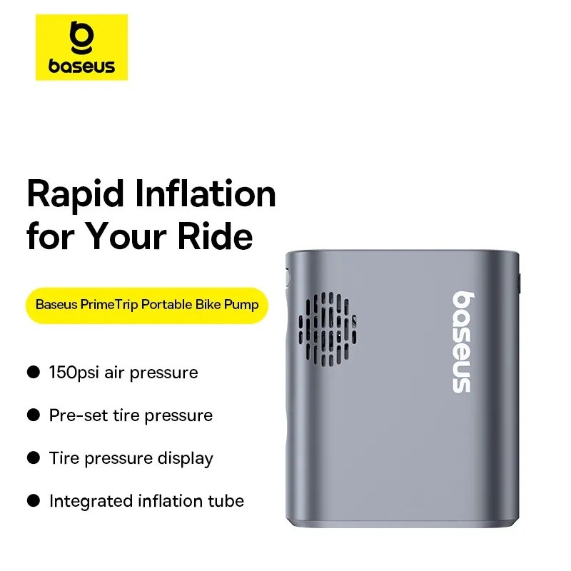 Baseus VA Motorcycle Bicycle Scooter Primetrip Series Air Inflator - Air Inflator — Buy in Cyprus with Fast Delivery