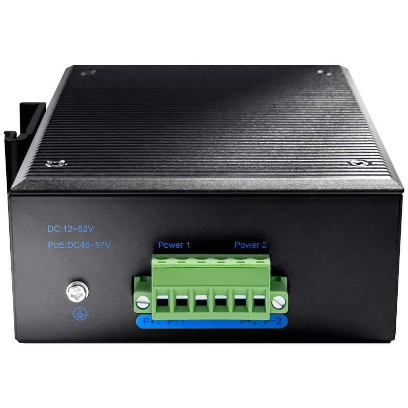 Cudy Switch PoE Gigabit 8PoE Industrial 240W IP40 - IG1008P - PoE, Gigabit, 8PoE, Industrial, 240W, IP40