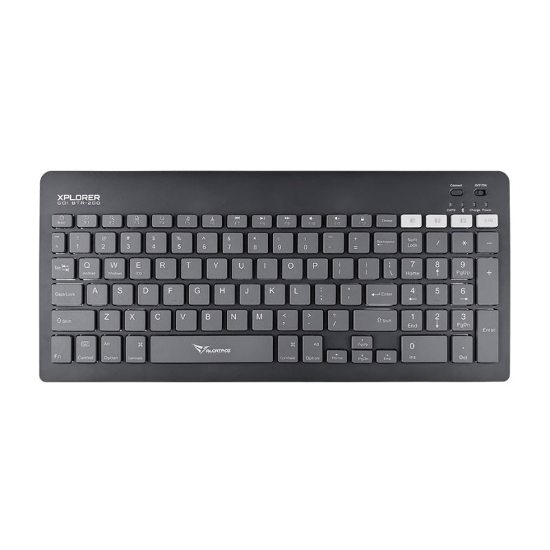 Alcatroz XPLORER GO! Wireless Mini Keyboard - BTR 200 - Wireless, Mini Keyboard, 2.4G+BT — Buy in Cyprus with Fast Delivery