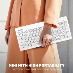 Alcatroz XPLORER GO! Wireless Mini Keyboard - BTR 200 - Wireless, Mini Keyboard, 2.4G+BT — Buy in Cyprus with Fast Delivery