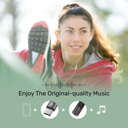 Unitek Type-C to 3.5mm Female Audio Cable - M1204A - 11cm — Buy in Cyprus with Fast Delivery