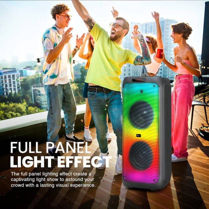 SonicGear 2 x 12'' Portable Karaoke Speaker - AudioXPro1200HD - 2 x Wireless Microphones — Buy in Cyprus with Fast Delivery