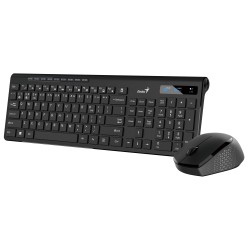 Genius Keyboard-Mouse Set - SlimStar 8230 - Wireless+BT English — Buy in Cyprus with Fast Delivery