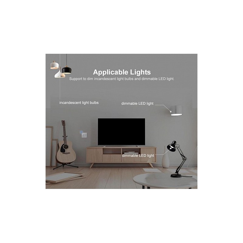 Sonoff Smart Dimmer Switch - D1 - Smart Dimmer Switch with Remote Control — Buy in Cyprus with Fast Delivery