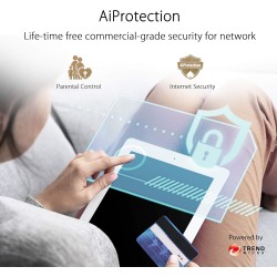 ASUS MESH ZenWiFi AX1800 Wi-Fi 6 Dual Band Gigabit 3 Pack Black - XD4 Plus - AX1800, Wi-Fi 6, Dual Band, Gigabit, 3 Pack, Black