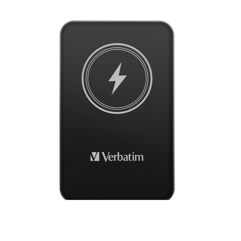 Verbatim Wireless Magnetic Slim Powerbank - Qi2 15W 5000mAh Black — Buy in Cyprus with Fast Delivery