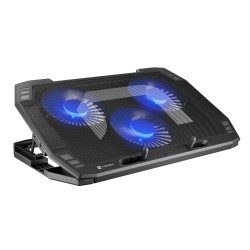 Natec ORIOLE Laptop Cooling Stand - 17.3'' with 3 Fans LED 2xUSB — Buy in Cyprus with Fast Delivery