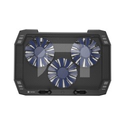 Natec ORIOLE Laptop Cooling Stand - 17.3'' with 3 Fans LED 2xUSB — Buy in Cyprus with Fast Delivery