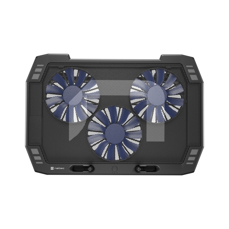 Natec ORIOLE Laptop Cooling Stand - 17.3'' with 3 Fans LED 2xUSB — Buy in Cyprus with Fast Delivery