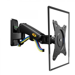 NBmounts TV Monitor Wall Mount - F120 - Gas Strut Single Arm 10x10 — Buy in Cyprus with Fast Delivery