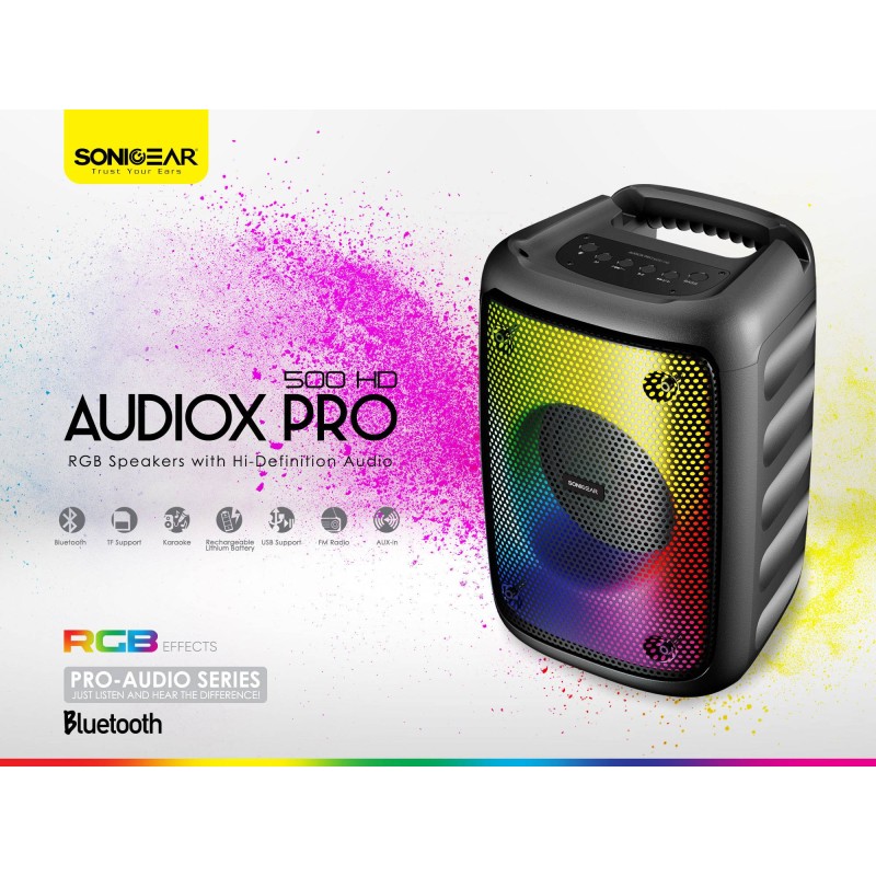 SonicGear Portable Bluetooth Speakers - AudioXPro500HD - Portable Bluetooth Speakers — Buy in Cyprus with Fast Delivery