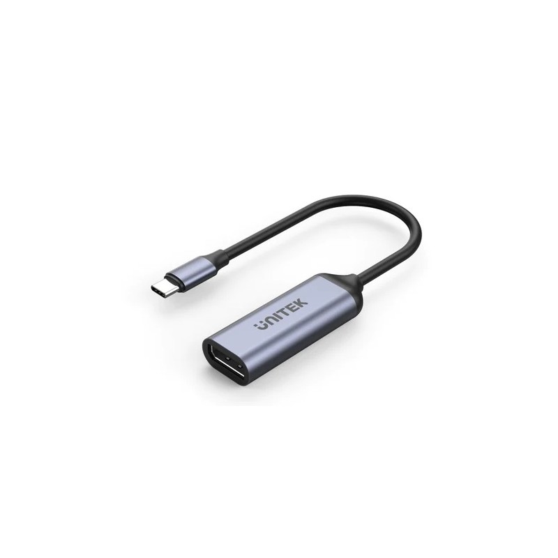 Unitek Converter USB-C to DP1.4 Adaptor 8K60Hz - V1415A - Alumin — Buy in Cyprus with Fast Delivery