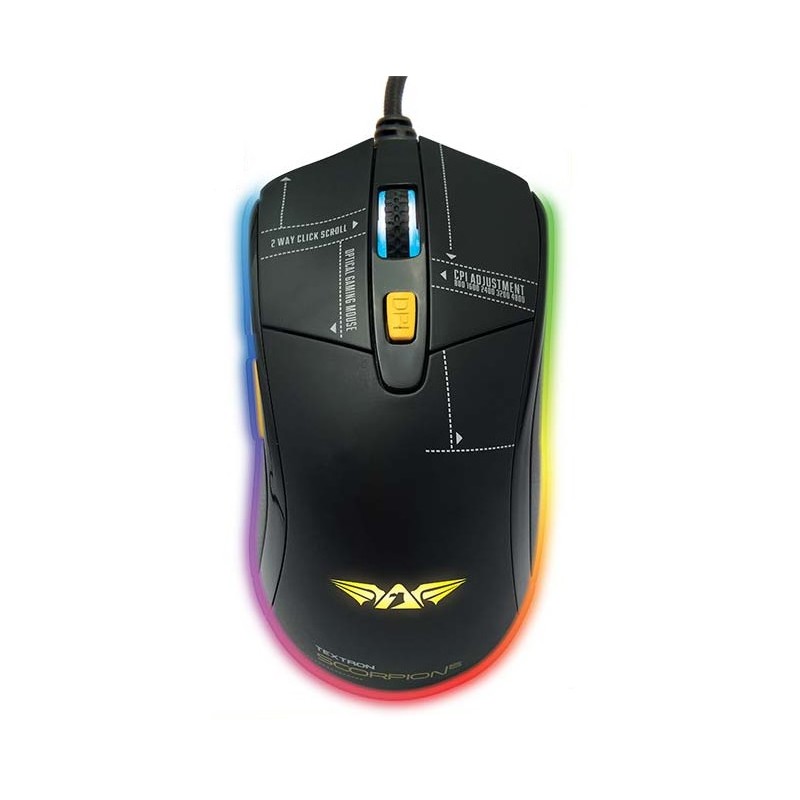 Armaggeddon Pro-Gaming Mouse - SCORPION 5 - Pro-Gaming Mouse with Free Mousepad — Buy in Cyprus with Fast Delivery