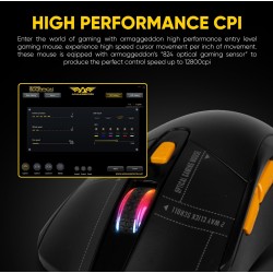 Armaggeddon Pro-Gaming Mouse - SCORPION 5 - Pro-Gaming Mouse with Free Mousepad — Buy in Cyprus with Fast Delivery