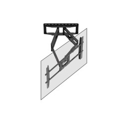 NBMounts TV Wall Mount - SP5 - 80x60 Turn 4x Arms 90kg — Buy in Cyprus with Fast Delivery