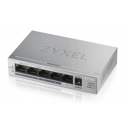 Zyxel Switch PoE Gigabit 4PoE 60W UK Plug - GS1005-HP - PoE Gigabit 4PoE 60W UK Plug — Buy in Cyprus with Fast Delivery