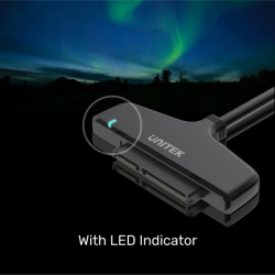 Unitek USB-C 3.1 to SATA6G Converter 2.5'' - Y-1096A - USB-C 3.1 to SATA6G Converter 2.5'' — Buy in Cyprus with Fast Delivery
