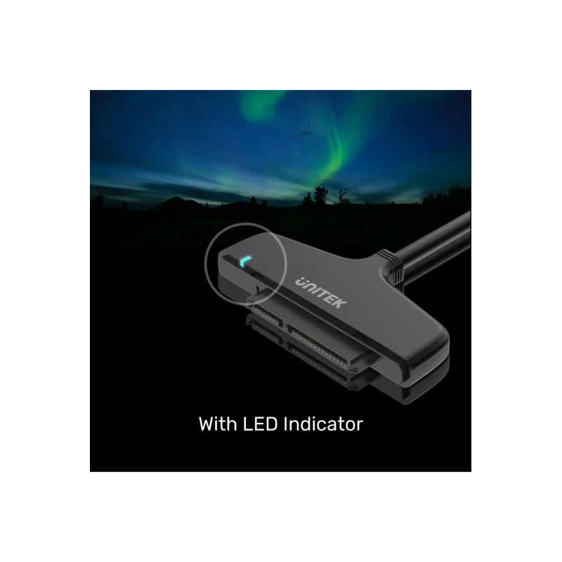 Unitek USB-C 3.1 to SATA6G Converter 2.5'' - Y-1096A - USB-C 3.1 to SATA6G Converter 2.5'' — Buy in Cyprus with Fast Delivery