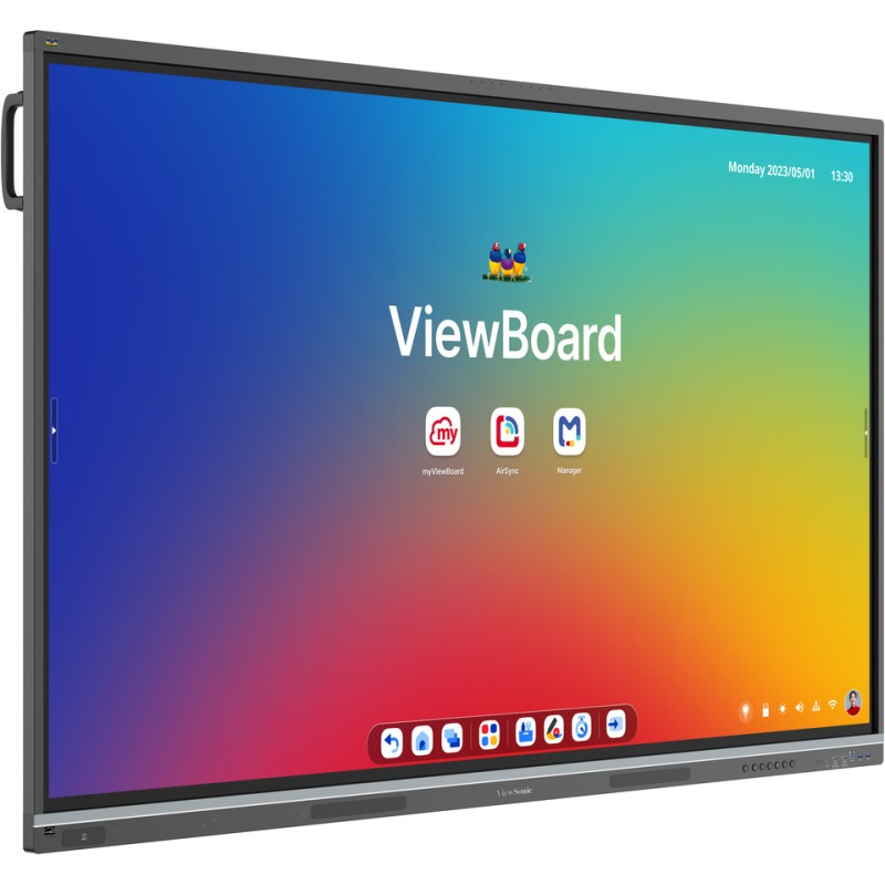 Viewsonic Viewboard Interactive Display Touch - IFP7551 - 75-inch 4K Android 14 NFC Palm Rejection EDLA PlayStore