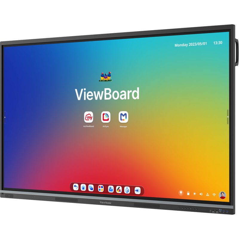 Viewsonic Viewboard Interactive Display Touch - IFP7551 - 75-inch 4K Android 14 NFC Palm Rejection EDLA PlayStore