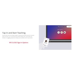 Viewsonic Viewboard Interactive Display Touch - IFP7551 - 75-inch 4K Android 14 NFC Palm Rejection EDLA PlayStore