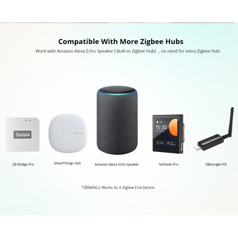 SONOFF Zigbee Smart Switch - ZBMINIL2 - Zigbee Smart Switch — Buy in Cyprus with Fast Delivery