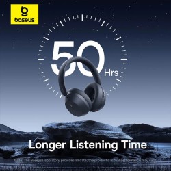 Baseus Headphones - Bass 35 Max - Over Ear Black — Buy in Cyprus with Fast Delivery