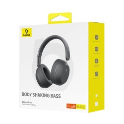 Baseus Headphones - Bass 35 Max - Over Ear Black — Buy in Cyprus with Fast Delivery