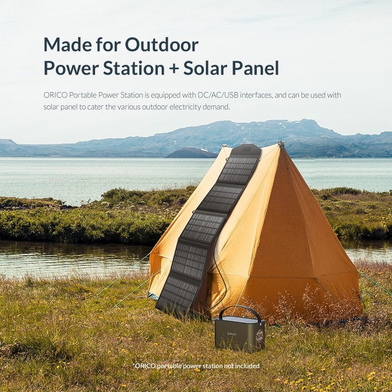 Orico Replacement Panel - SCP2-100 - Portable & Foldable Solar Panel 100W — Buy in Cyprus with Fast Delivery