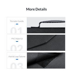 Orico Replacement Panel - SCP2-100 - Portable & Foldable Solar Panel 100W — Buy in Cyprus with Fast Delivery