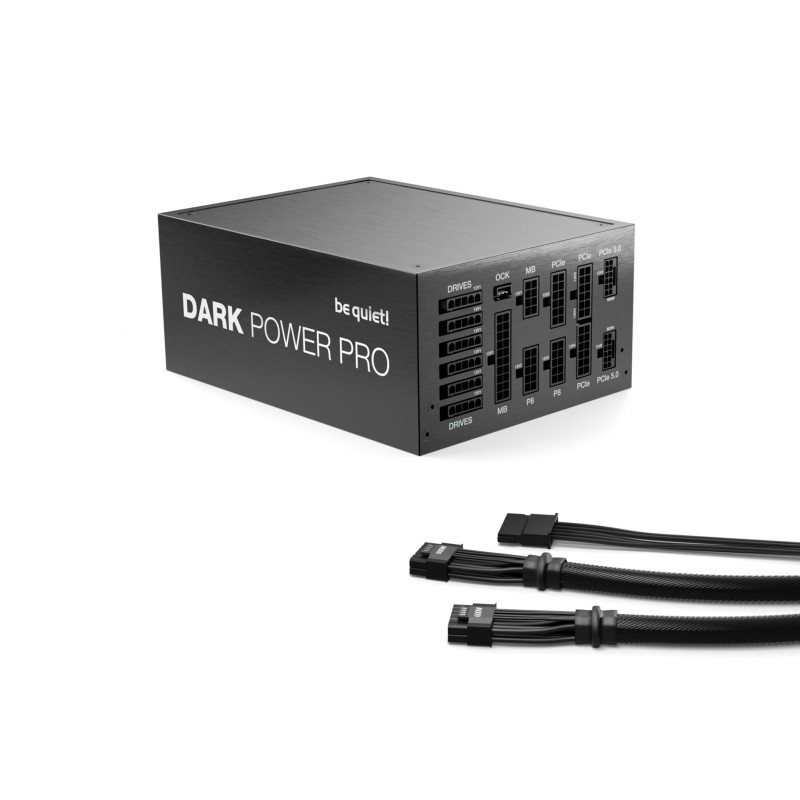 be quiet! Dark Power Pro 13 - BN331 - 1300W ATX 3.0, 80 PLUS Titanium, Fully-Modular, Black — Buy in Cyprus with Fast Delivery
