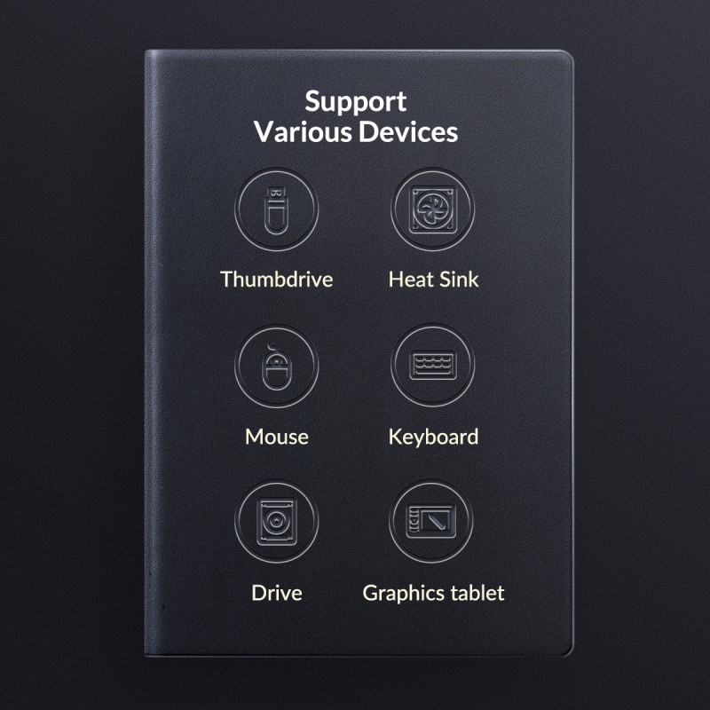 Orico USB-A Hub - MINI-U32 - 3Port Mini Stick type — Buy in Cyprus with Fast Delivery