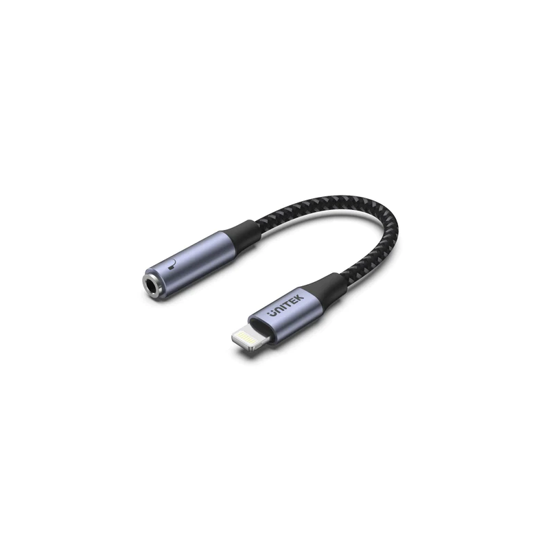 Unitek MC Adaptor Lightning to 3.5mm Audio - M1208A - Lightning to 3.5mm Audio — Buy in Cyprus with Fast Delivery