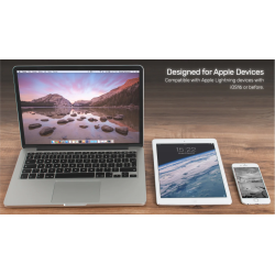 Unitek MC Adaptor Lightning to 3.5mm Audio - M1208A - Lightning to 3.5mm Audio — Buy in Cyprus with Fast Delivery