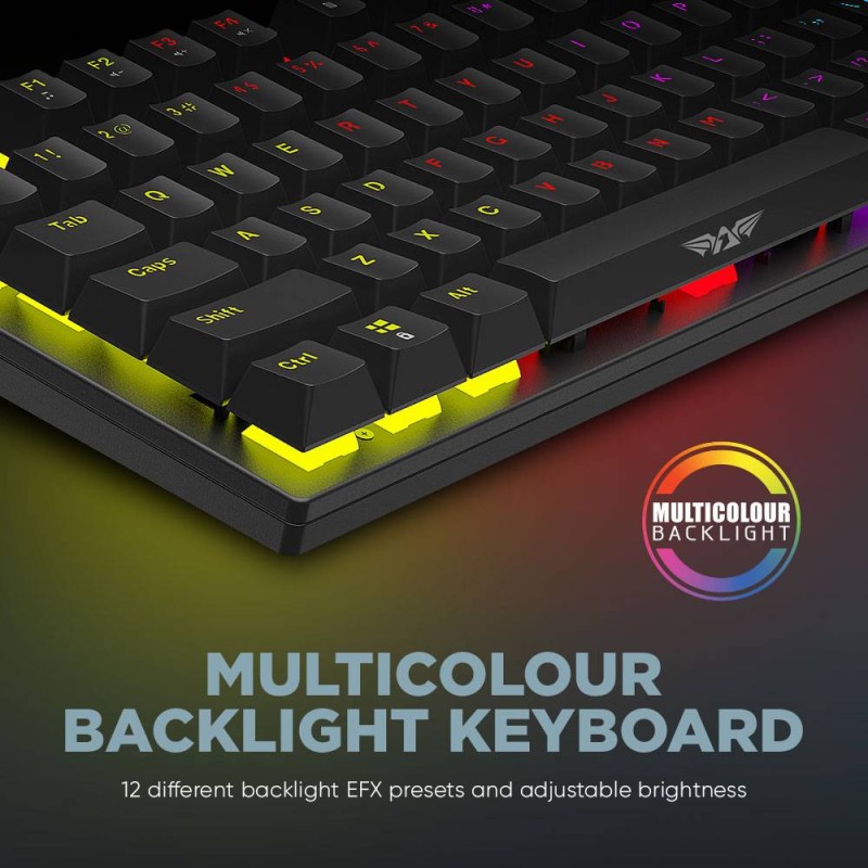 Armaggeddon Mechanical Gaming Keyboard - MKA-2C Neo - Black 87 Brown Keys — Buy in Cyprus with Fast Delivery