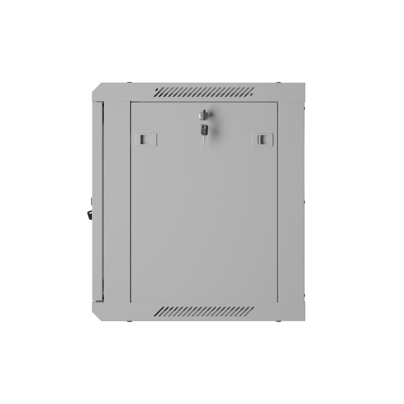 Lanberg Wall Rack 19'' with Perforated Door - 9U 45cm Grey Flat Packed — Buy in Cyprus with Fast Delivery