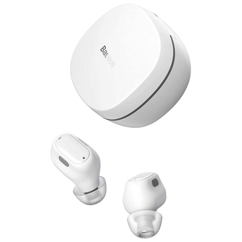 Baseus Headphones In Ear TWS Encok - WM01 - White — Buy in Cyprus with Fast Delivery