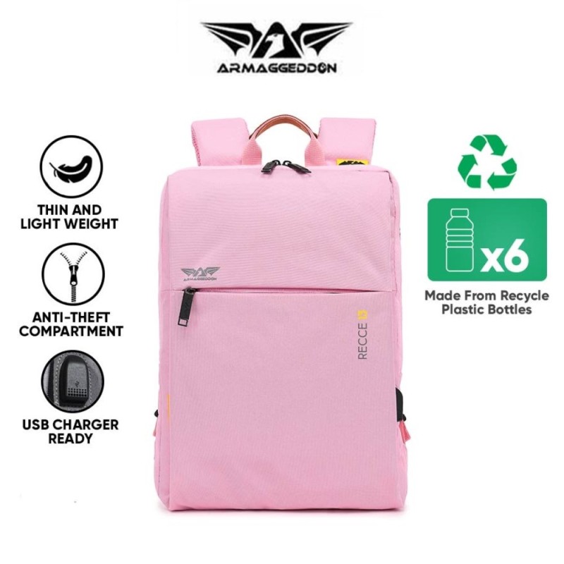 Armaggeddon Gaia 13' Gaming Bag Pink - RECCE13 - Gaia 13' Gaming Bag Pink — Buy in Cyprus with Fast Delivery