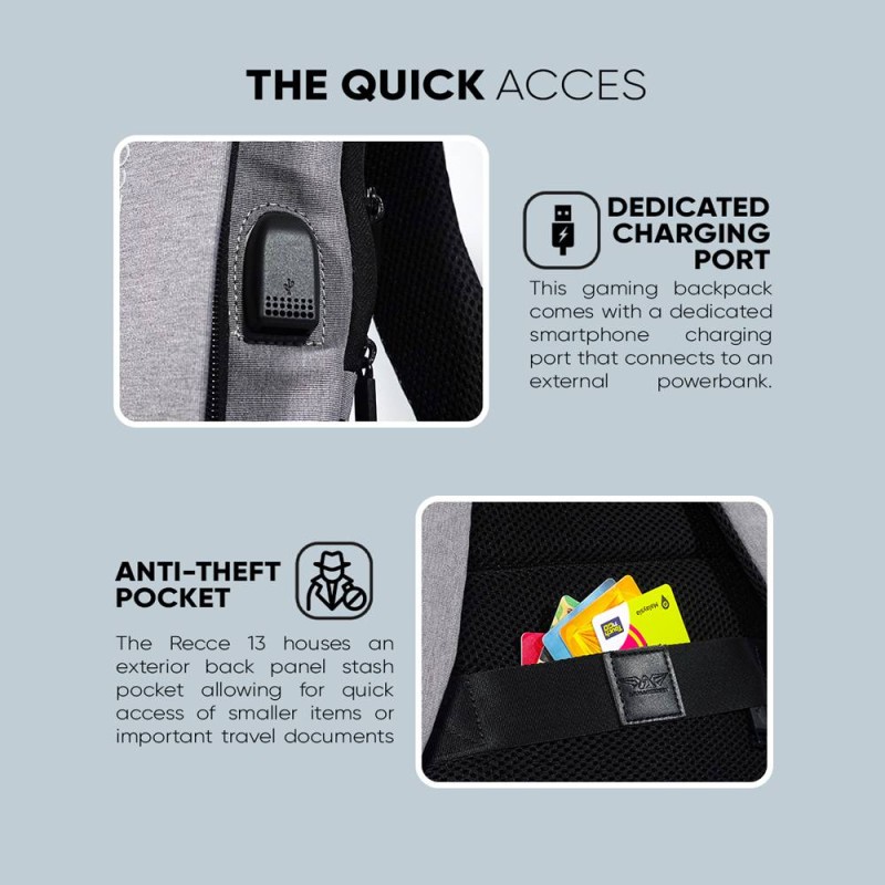 Armaggeddon Gaia 13' Gaming Bag Pink - RECCE13 - Gaia 13' Gaming Bag Pink — Buy in Cyprus with Fast Delivery