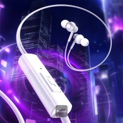 Baseus Earphones Wired 3.5mm Encok - HZ11 - White — Buy in Cyprus with Fast Delivery