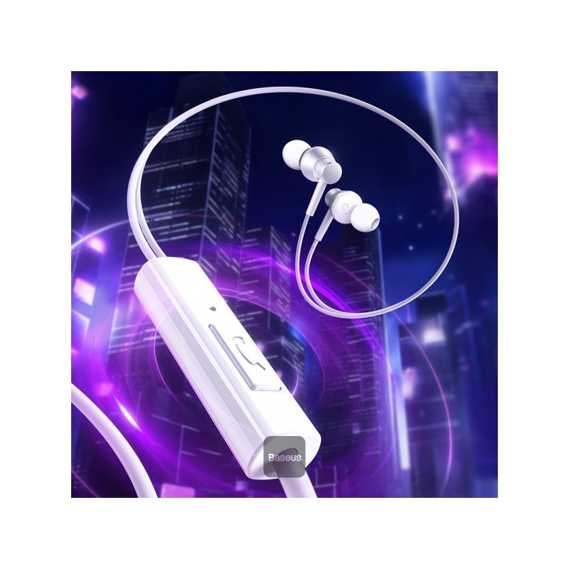 Baseus Earphones Wired 3.5mm Encok - HZ11 - White — Buy in Cyprus with Fast Delivery