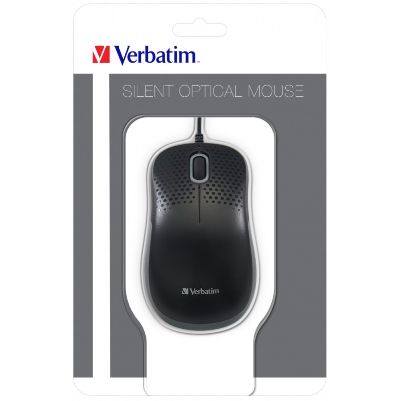 Verbatim Mouse - Wired Optical Silent Black — Buy in Cyprus with Fast Delivery