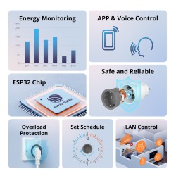 Sonoff WiFi Smart Plug - S60 - UK — Buy in Cyprus with Fast Delivery