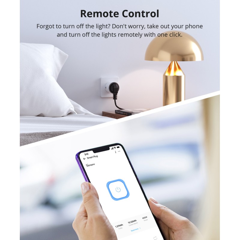 Sonoff WiFi Smart Plug - S60 - UK — Buy in Cyprus with Fast Delivery