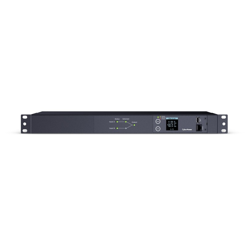 CyberPower 10 Outlets PDU - PDU24005 - Auto Transfer Metered Switch — Buy in Cyprus with Fast Delivery