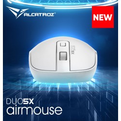 Alcatroz Airmouse Duo - 5X - Wireless BT Mouse White — Buy in Cyprus with Fast Delivery